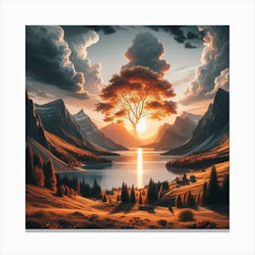 Tree Of Life Canvas Print