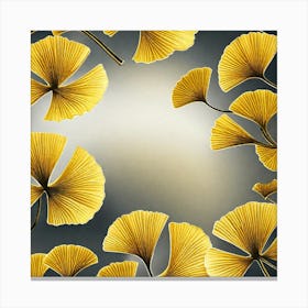 Ginkgo Leaves 1 Canvas Print