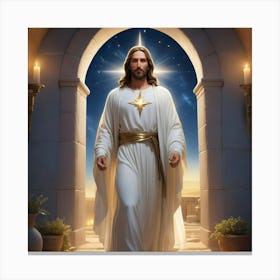 Jesus In The Temple 1 Canvas Print