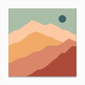 Mountain Landscape 4 Canvas Print