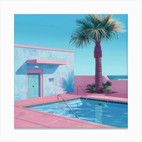 'Swimming Pool' 1 Canvas Print