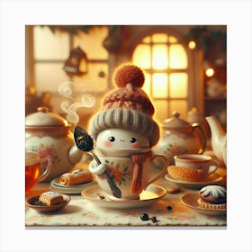 Kawaii Canvas Print