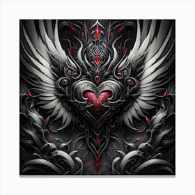 Heart Of The Angels Canvas Print