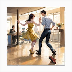 Swing5 Canvas Print