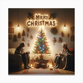 Christmas Stock Videos & Royalty-Free Footage Canvas Print