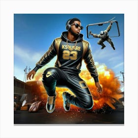 Snoop Dogg Canvas Print