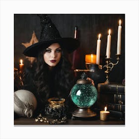 Witches Canvas Print