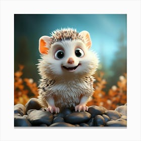 Cute Hedgehog 1 Canvas Print