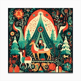 King Of The Forest 1 Canvas Print