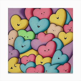 I Love You 2 Canvas Print