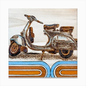 Vespa Canvas Print