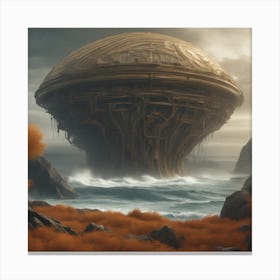 Alien Planet Canvas Print