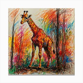 Giraffe 1 Canvas Print