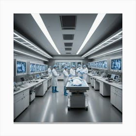 Medical Room 1 Canvas Print