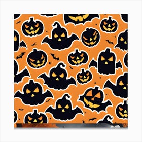 Halloween Pumpkins 2 Canvas Print