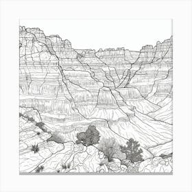 Grand Canyon Canvas Print