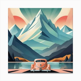 Vw Road Trip Canvas Print