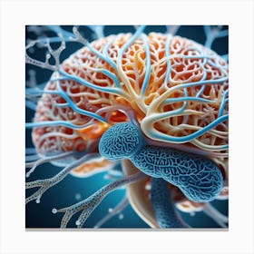 Brain Anatomy 3 Canvas Print