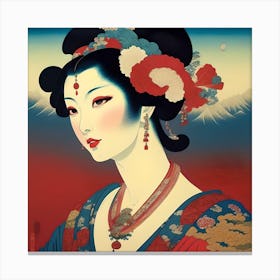 Geisha Canvas Print