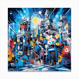 Cityscape 7 Canvas Print