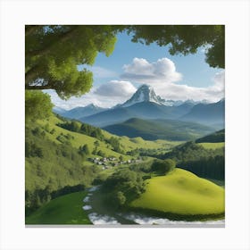 Landscape - Landscape Stock Videos & Royalty-Free Footage Canvas Print