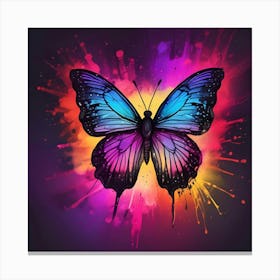 Colorful Butterfly 134 Canvas Print