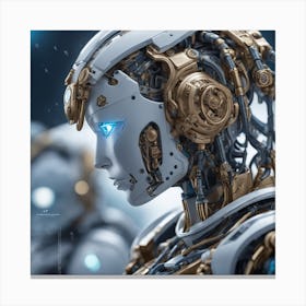 Robots 1 Canvas Print