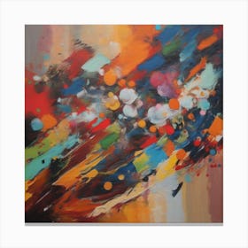 Abstract Artists Paintings 1 Canvas Print
