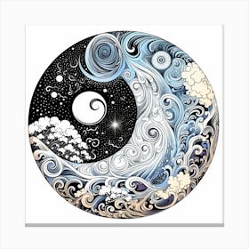 Yin Yang 32 Canvas Print