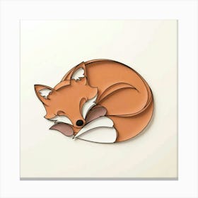 Fox 2 Canvas Print