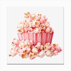 Pink Popcorn 11 Canvas Print