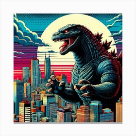 Monster 9 Canvas Print