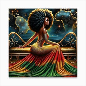 Afrofuturism 10 Canvas Print