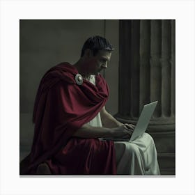 Roman Prochronism Canvas Print