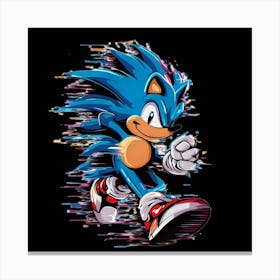 Sonic The Hedgehog Canvas Print