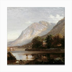 View Of The Loch Canvas Print