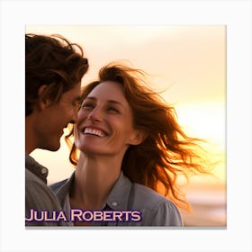 Julia Roberts 2 Canvas Print