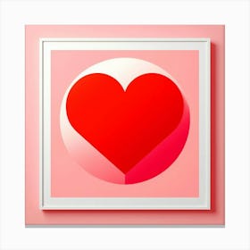 Valentine'S Day Heart 1 Canvas Print