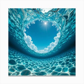 Underwater World Canvas Print