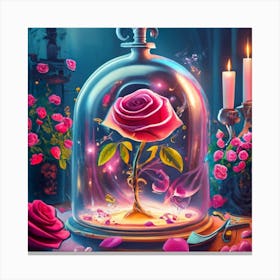 Beauty And The Beast Canvas Print