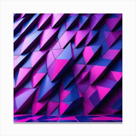 Abstract Geometric Wall Canvas Print