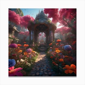 Fairy Garden Canvas Print