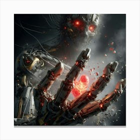 Cyborg 17 Canvas Print