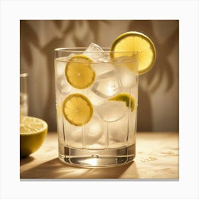 Iced Lemonade 1 Canvas Print