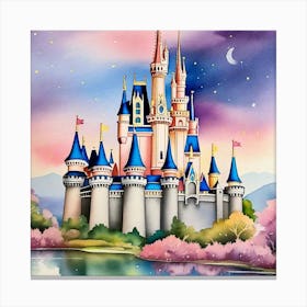 Cinderella Castle 55 Canvas Print