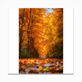 Autumn Forest 14 Canvas Print