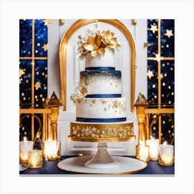 Wedding Cake Canvas Print