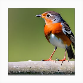 Robin 19 Canvas Print