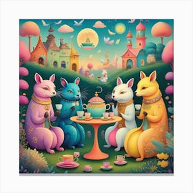 Garden Of Fantasia Canvas Print