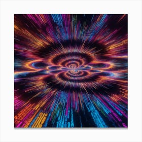 Abstract Fractal Image Canvas Print